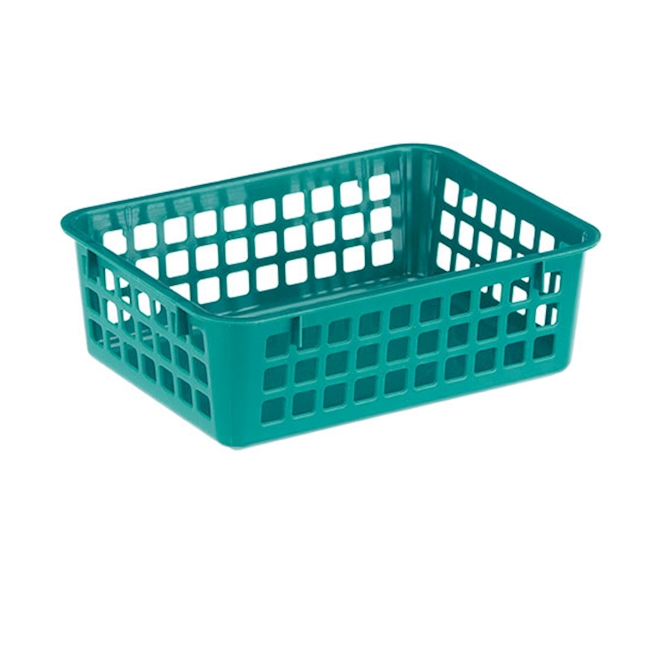 Storage basket A7 rPP, green